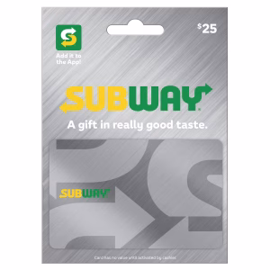 Subway Gift Card