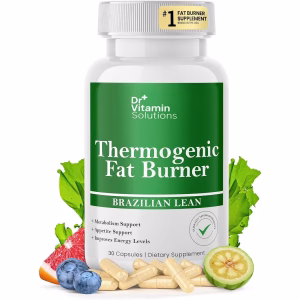 DR VITAMIN SOLUTIONS Thermogenic Fat Burner for Women and Men - Appetite Suppressant for Weight Loss